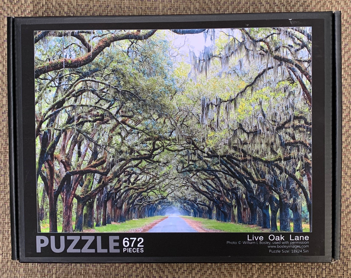 Coastal Carolina Live Oak Puzzle: Oak, Intricate Puzzle, hotsell free standing, Adult Puzzle, solid wood